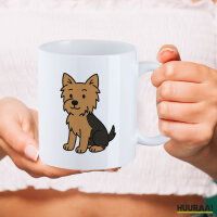 Kaffeetasse Yorkshire Terrier Yorkie Comic 330ml