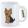 Kaffeetasse Yorkshire Terrier Yorkie Comic 330ml