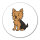 Aufkleber Yorkshire Terrier Yorkie Comic 10cm Sticker