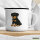 Emaille Tasse Rottweiler Rotti Comic 300ml Vintage Emaille Becher