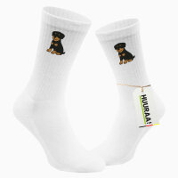 Unisex Socken Rottweiler Rotti Comic Größe...