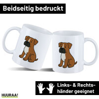 Kaffeetasse Boxer Boxi Comic 330ml