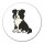 Aufkleber Border Collie Border Comic 10cm Sticker