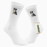 Unisex Socken Australian Shepherd Aussie Comic Baumwolle