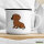 Emaille Tasse Kurzhaar Dackel Dachshund Comic 300ml Vintage Emaille Becher