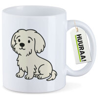 Kaffeetasse Malteser Malti Comic 330ml