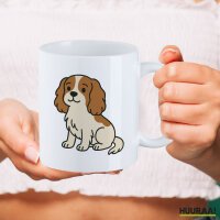 Kaffeetasse Cavalier King Charles Spaniel Cavie Comic 330ml