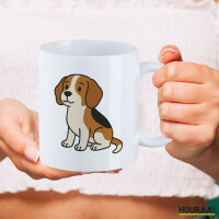 Kaffeetasse Beagle Comic Beagie 330ml