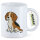 Kaffeetasse Beagle Comic Beagie 330ml