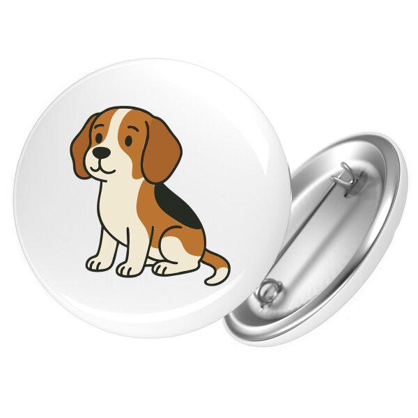 Button Beagle Comic Beagie