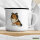 Emaille Tasse Shetland Sheepdog Comic Sheltie 300ml Vintage Emaille Becher