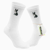 Unisex Socken Boston Terrier Comic Bostonie...