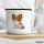 Emaille Tasse Papillon Comic Papi 300ml Vintage Emaille Becher