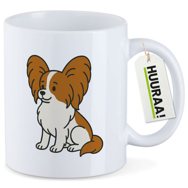 Kaffeetasse Papillon Comic Papi 330ml
