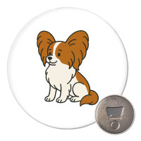 Magnet Papillon Comic Papi 59mm Kühlschrankmagnet