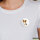 Button Papillon Comic Papi rund