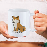 Kaffeetasse Akita Inu Comic Akita 330ml