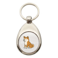 Schlüsselanhänger Akita Inu Comic Akita...