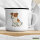 Emaille Tasse Jack Russell Terrier Comic Jacky 300ml Vintage Emaille Becher