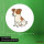 Aufkleber Jack Russell Terrier Comic Jacky 10cm Sticker
