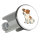 Waschbeckenstöpsel Jack Russell Terrier Comic Jacky 4cm Abflussstopfen