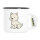 Emaille Tasse West Highland White Terrier Comic Westie 300ml Vintage Emaille Becher