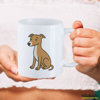 Kaffeetasse Whippet Comic Whippi 330ml