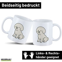 Kaffeetasse Bichon Frisé Comic Bichie 330ml