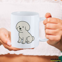 Kaffeetasse Bichon Frisé Comic Bichie 330ml