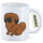 Kaffeetasse Pekingese Comic Peki 330ml