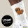 Unisex Socken Pekingese Comic Peki Größe 37/46 White Motiv Tennissocken