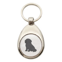 Schlüsselanhänger Neufundländer Comic Neufi