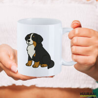 Kaffeetasse Berner Sennenhund Comic Berner 330ml