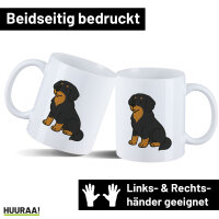 Kaffeetasse Hovawart Comic Hovi 330ml