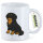 Kaffeetasse Hovawart Comic Hovi 330ml