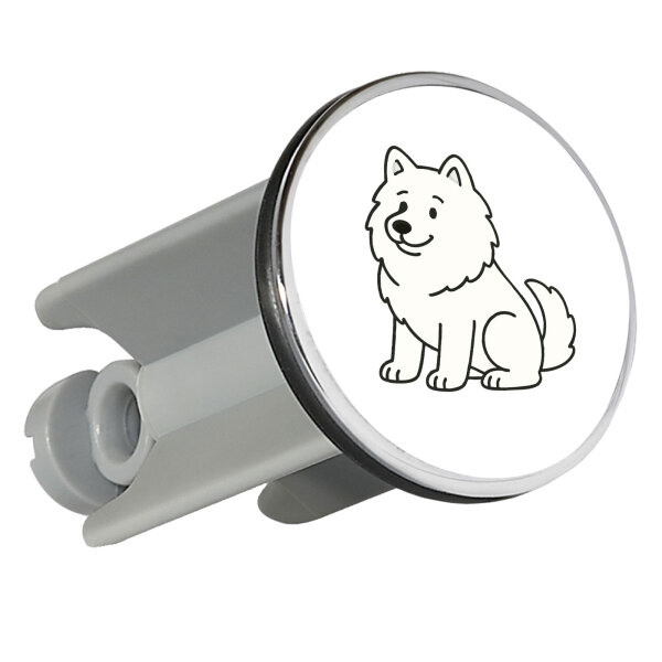 Waschbeckenstöpsel Eurasier Comic Euri 4cm