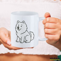 Kaffeetasse Samojede Comic Samo 330ml