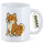 Kaffeetasse Shiba Inu Comic Shibi 330ml