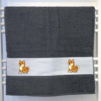Handtuch Shiba Inu Comic Shibi 50x100cm