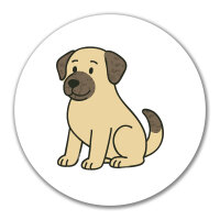 Aufkleber Kangal Comic Kangi 10cm Sticker