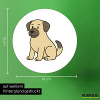 Aufkleber Kangal Comic Kangi 10cm Sticker
