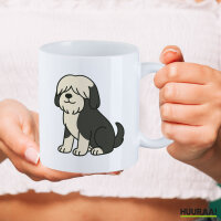 Kaffeetasse Tibet Terrier Comic Tibi 330ml