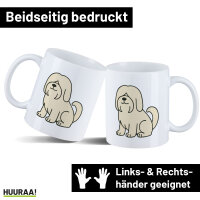 Kaffeetasse Lhasa Apso Comic Lhasie 330ml
