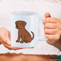 Kaffeetasse Rhodesian Ridgeback Comic Ridgey 330ml