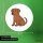 Aufkleber Rhodesian Ridgeback Comic Ridgey 10cm Sticker