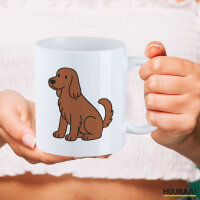 Kaffeetasse Irish Setter Comic Iri 330ml