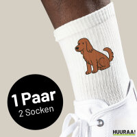Unisex Socken Irish Setter Comic Iri Größe...