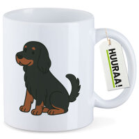 Kaffeetasse Gordon Setter Comic Gordi 330ml