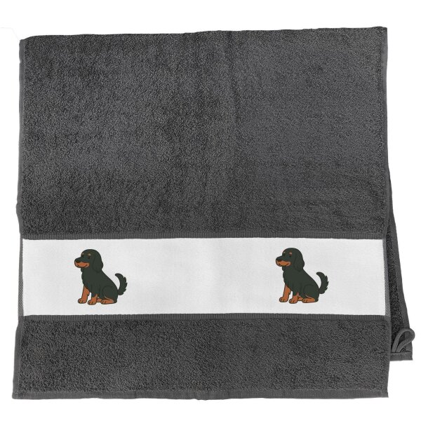 Handtuch Gordon Setter Comic Gordi 50x100cm