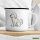 Emaille Tasse English Setter Comic Setti 300ml Vintage Emaille Becher